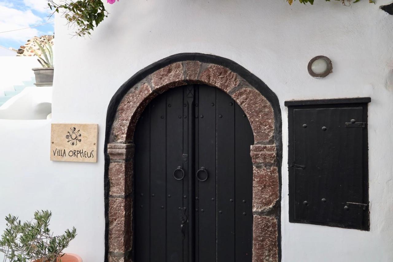 Villa Orpheus Santorini Megalochori  Eksteriør billede